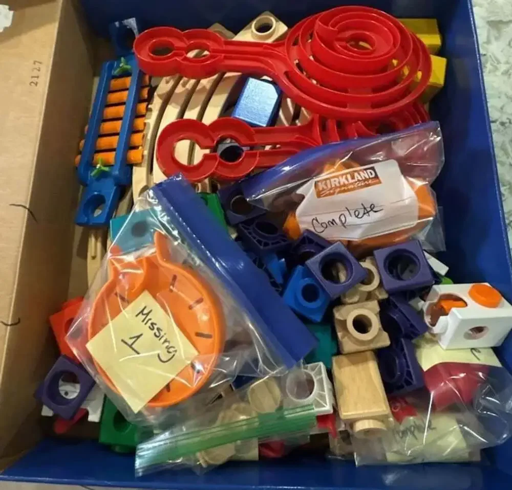 Hape Quadrilla Super Spirals Marble Run Construction E6024